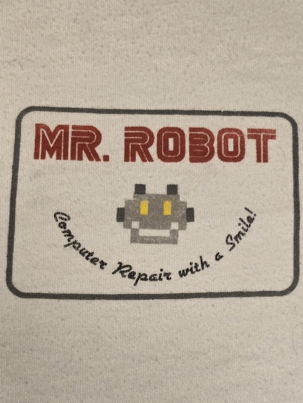 2016 Comic Con Exclusive Mr. Robot Graphic Tee - SDCC - Size XL